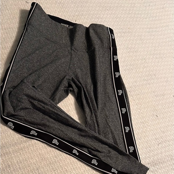 PINK Gray leggings - Picture 1 of 3